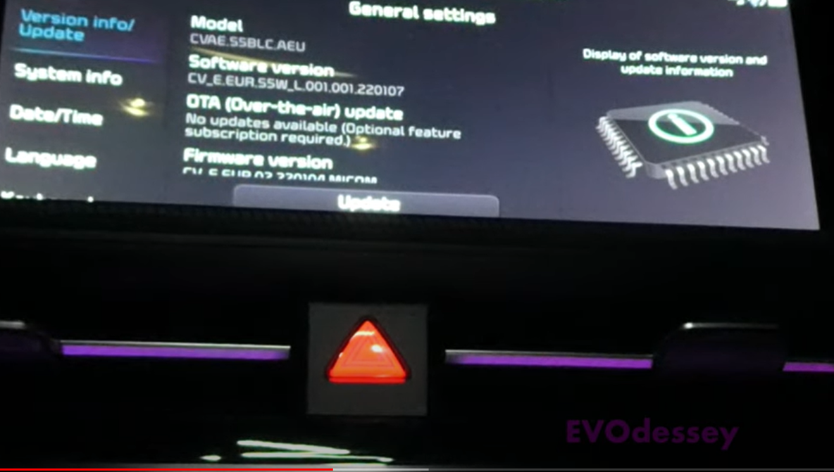 Kia EV6 Software update 220107 – The update that never was?