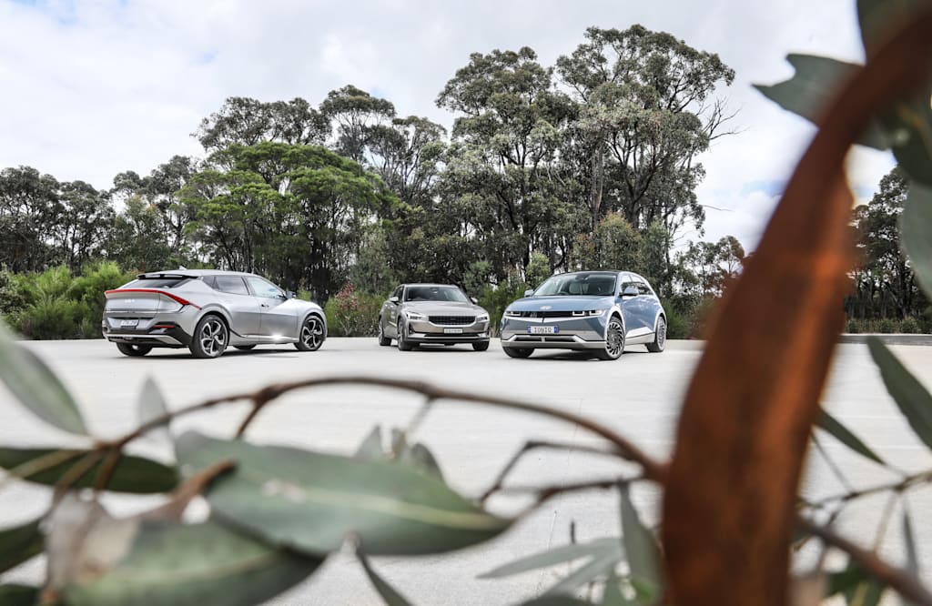 2022 Kia EV6 v Hyundai Ioniq 5 v Polestar 2 comparison review