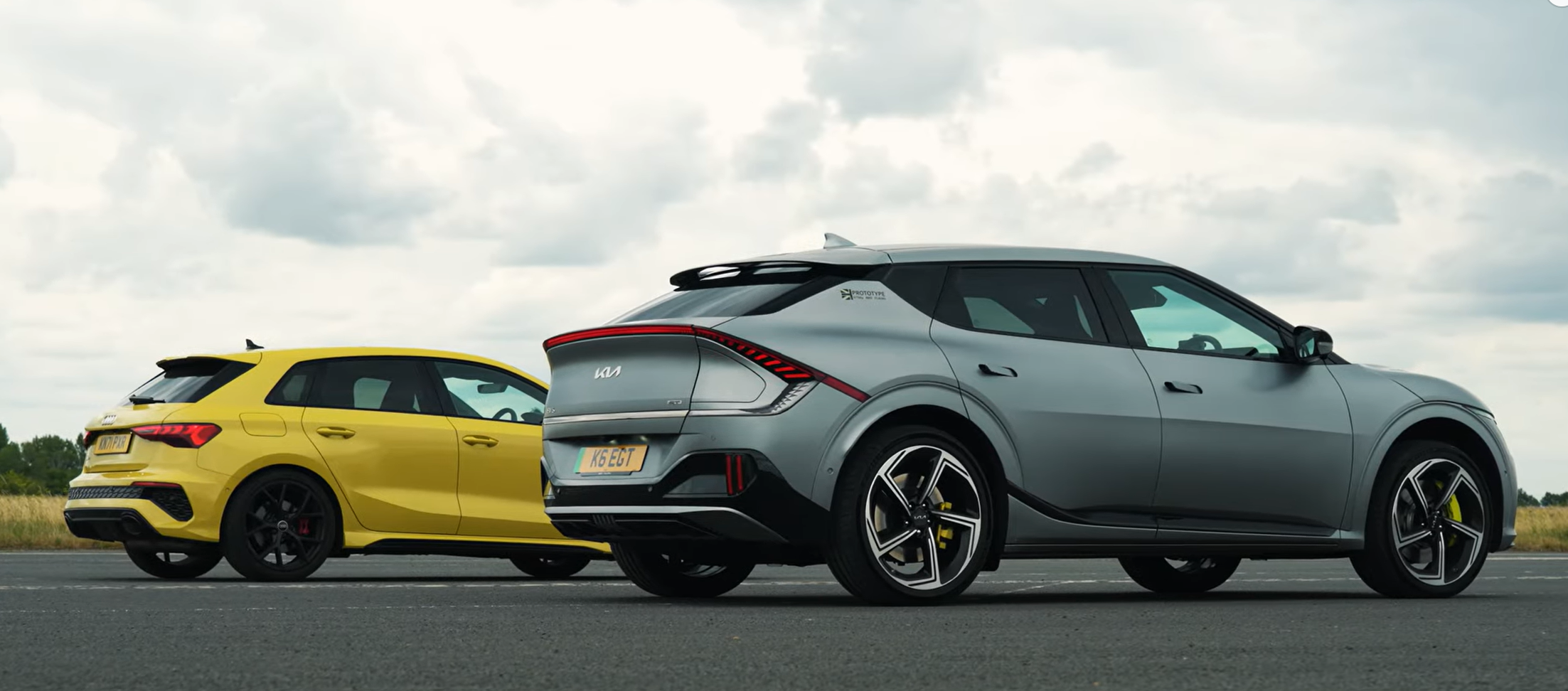 Kia EV6 GT review – plus drag race against Audi RS3